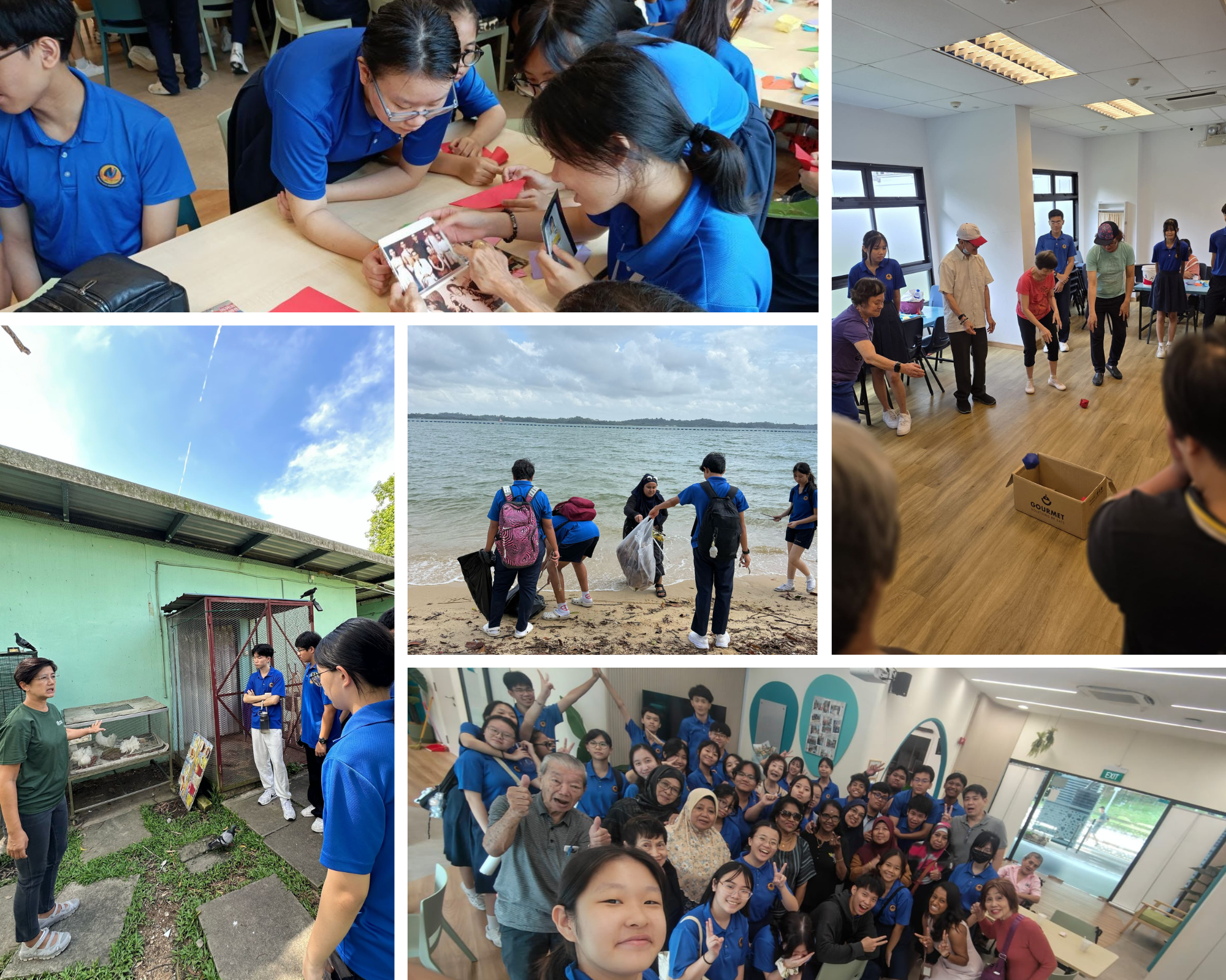 Infographic on North Vista's Values in Action programme, highlighting community projects across all levels that foster empathy and social responsibility.